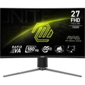 Ecran incurvé 27" MSI Mag 27C6PF Full HD 180Hz (Noir)