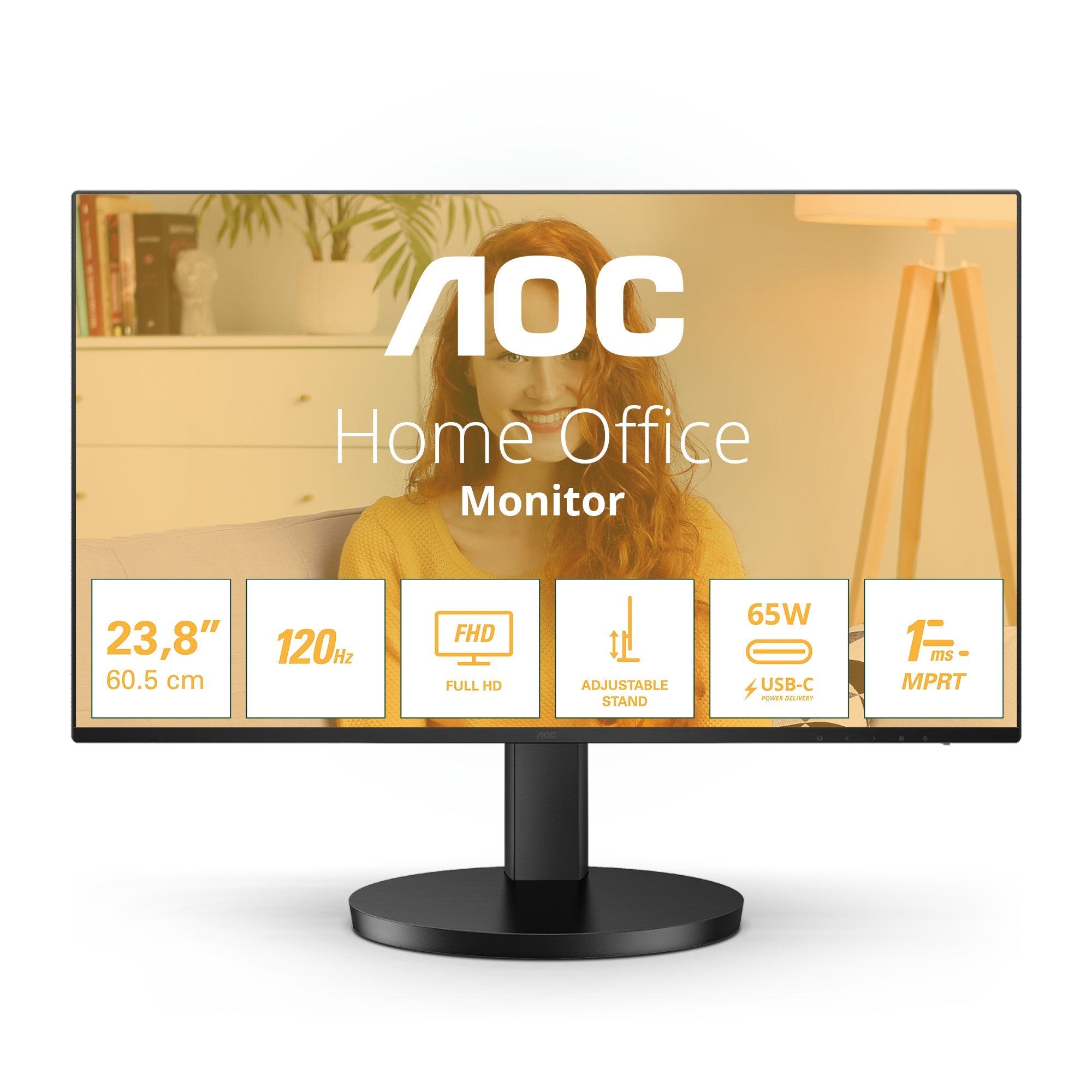 Ecran 27" AOC Basic B3 27B3CF2 Full HD 100Hz (Noir)