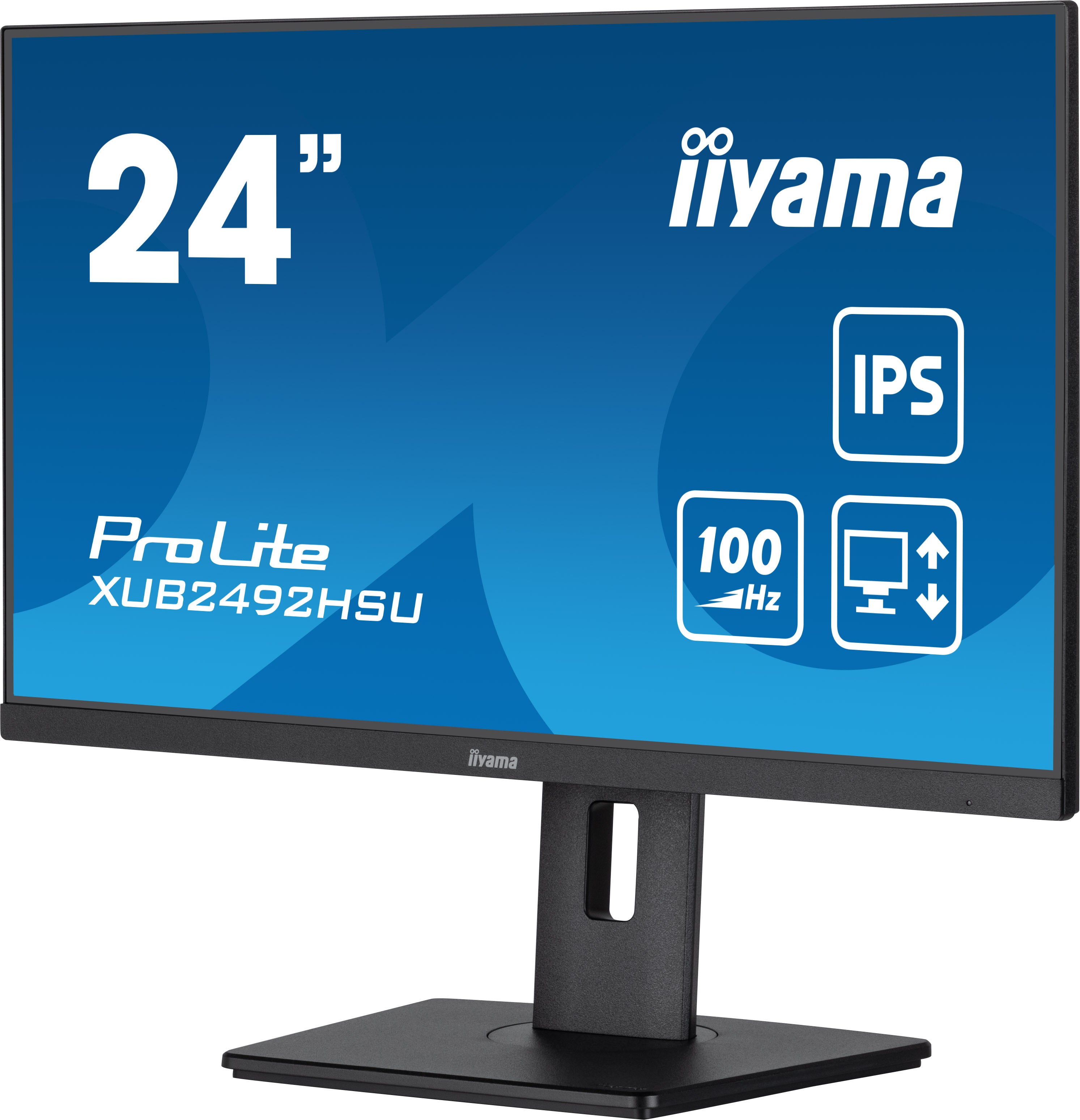 Ecran 24" Iiyama ProLite XUB2492HSU-B6 Full HD (Noir) 100Hz