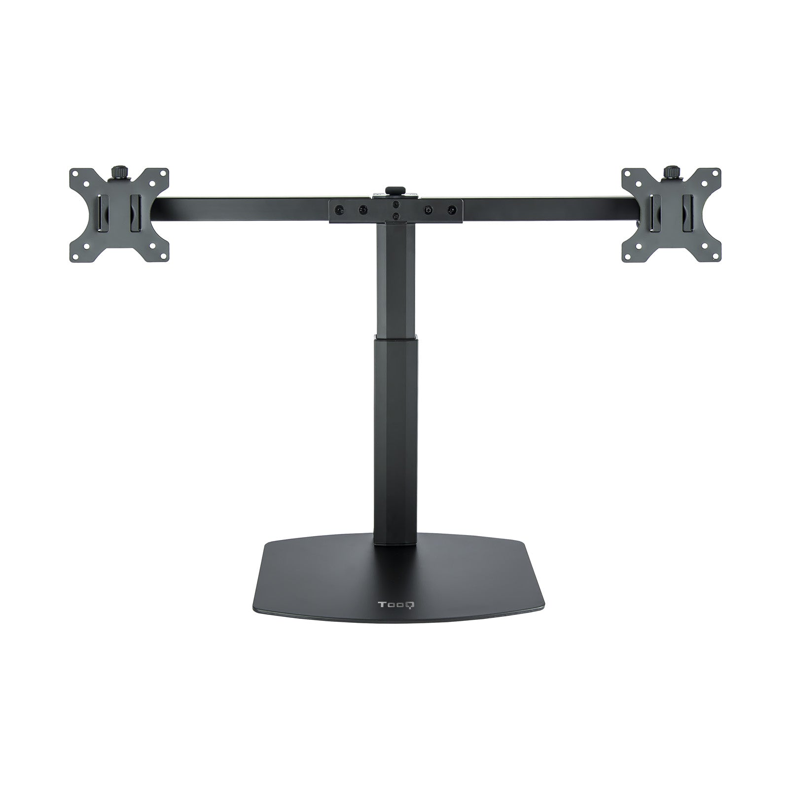 Support double-écran é poser Tooq DB1727TN 17"-27" (6kg max) (Noir)