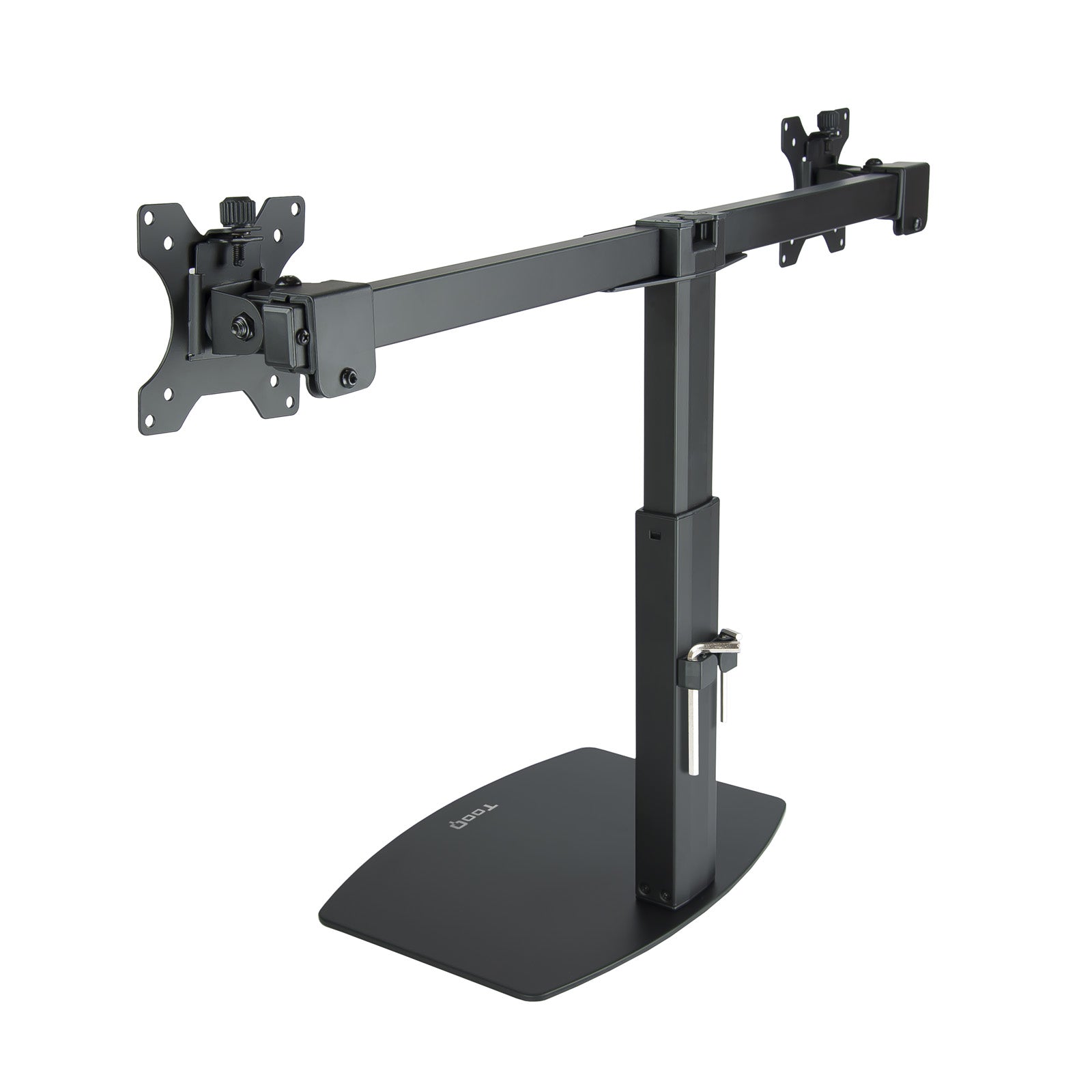 Support double-écran é poser Tooq DB1727TN 17"-27" (6kg max) (Noir)