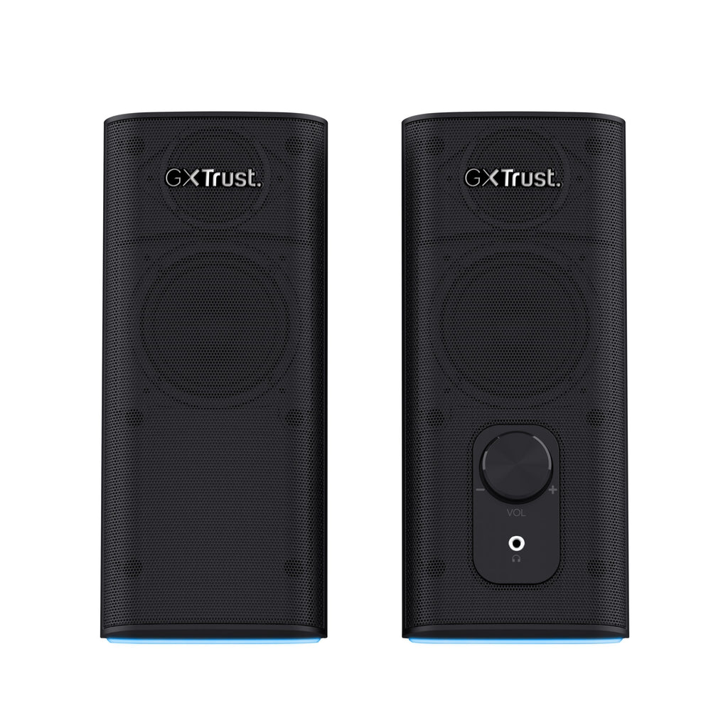 Enceintes Bluetooth Trust GXT 612 Cetic RGB (Noir)