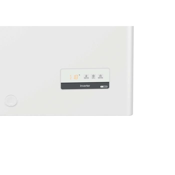 Congélateur Coffre Haier HCE508E - 508 L - 39 dB - Froid Statique - Classe E