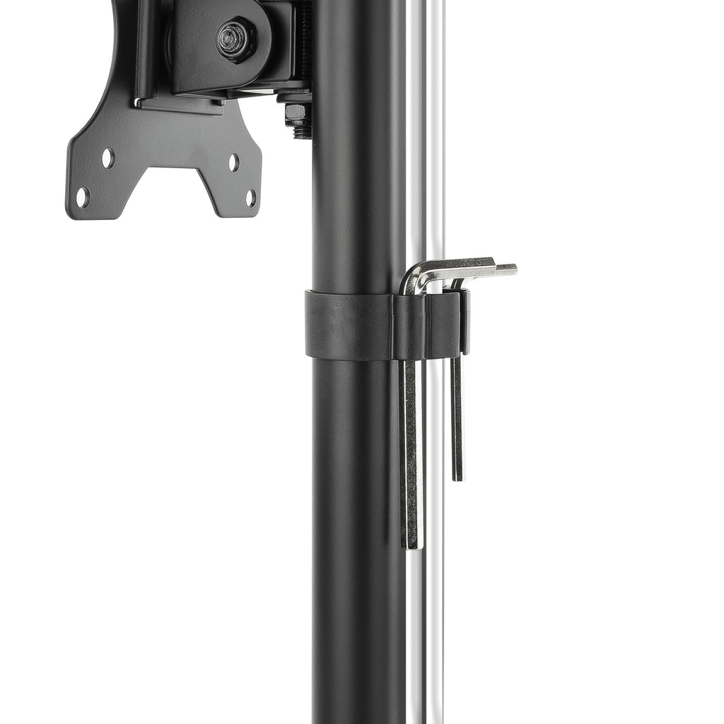 Support écran é poser Tooq DB1127TN 17"-27" (6kg max) (Noir)