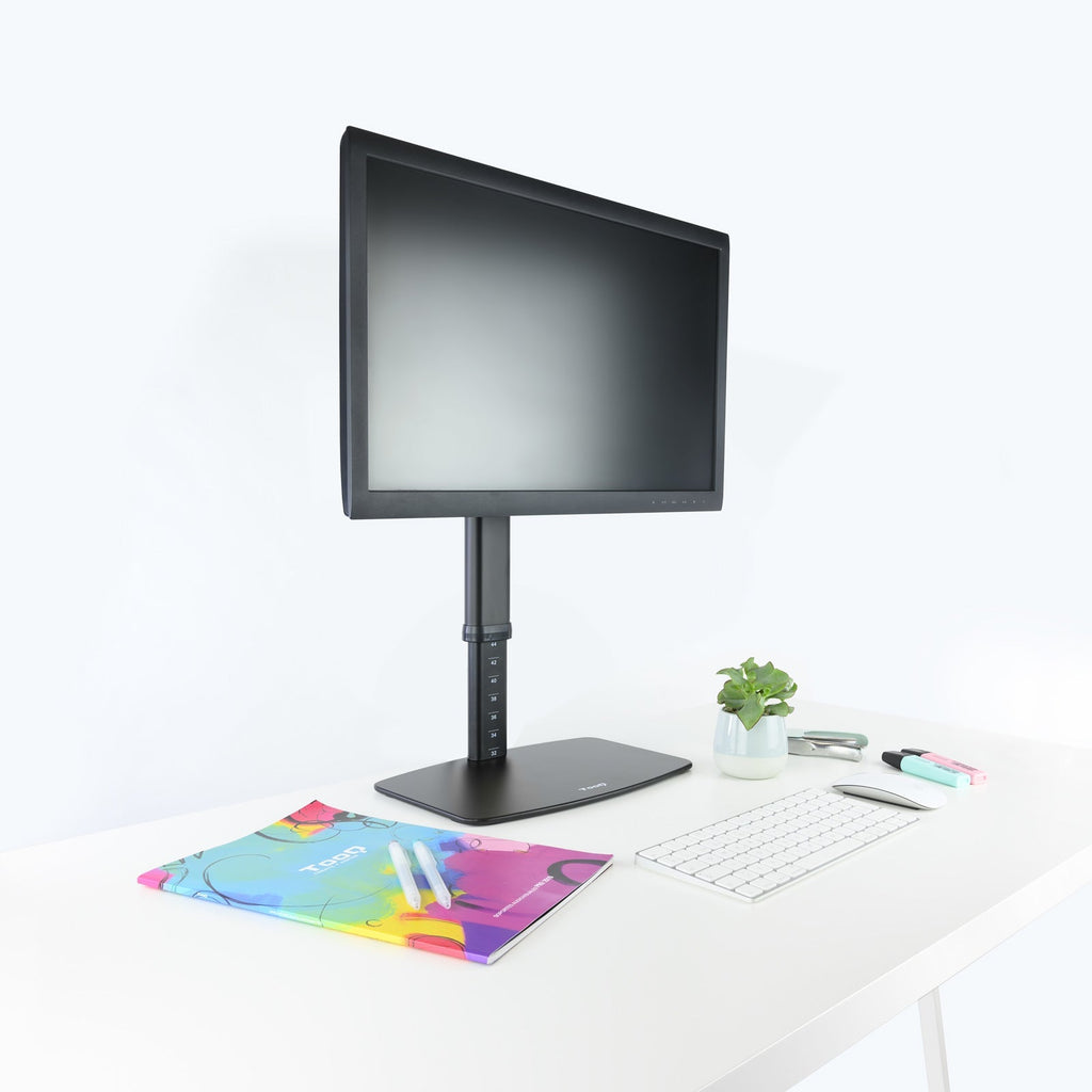 Support écran é poser Tooq DB1127TN 17"-27" (6kg max) (Noir)