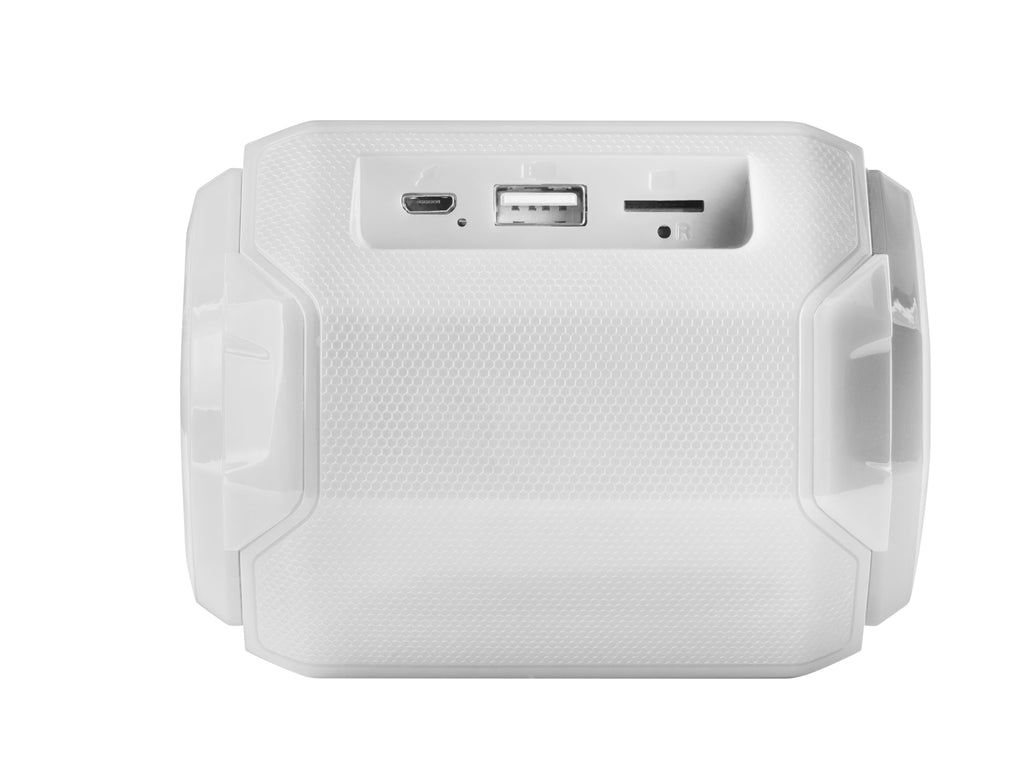 Enceintes Bluetooth Mars Gaming MSBAX RGB (Blanc)