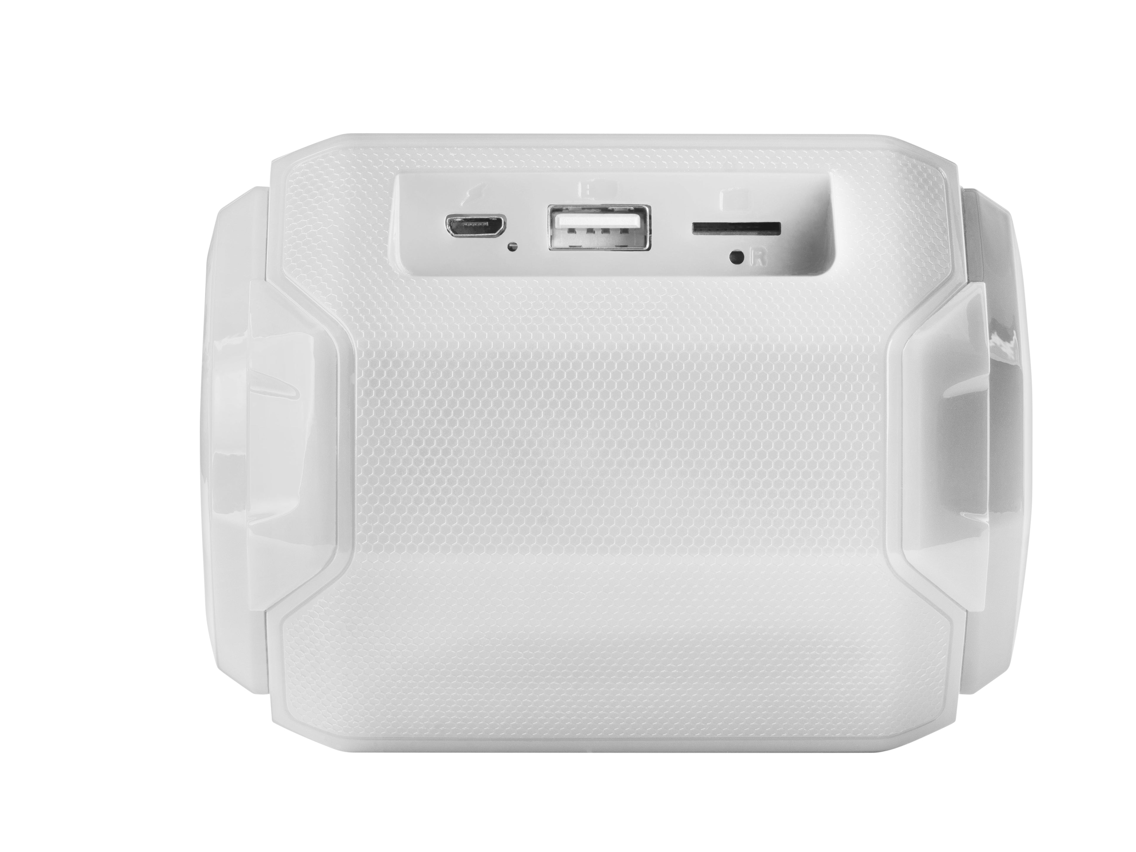 Enceintes Bluetooth Mars Gaming MSBAX RGB (Blanc)