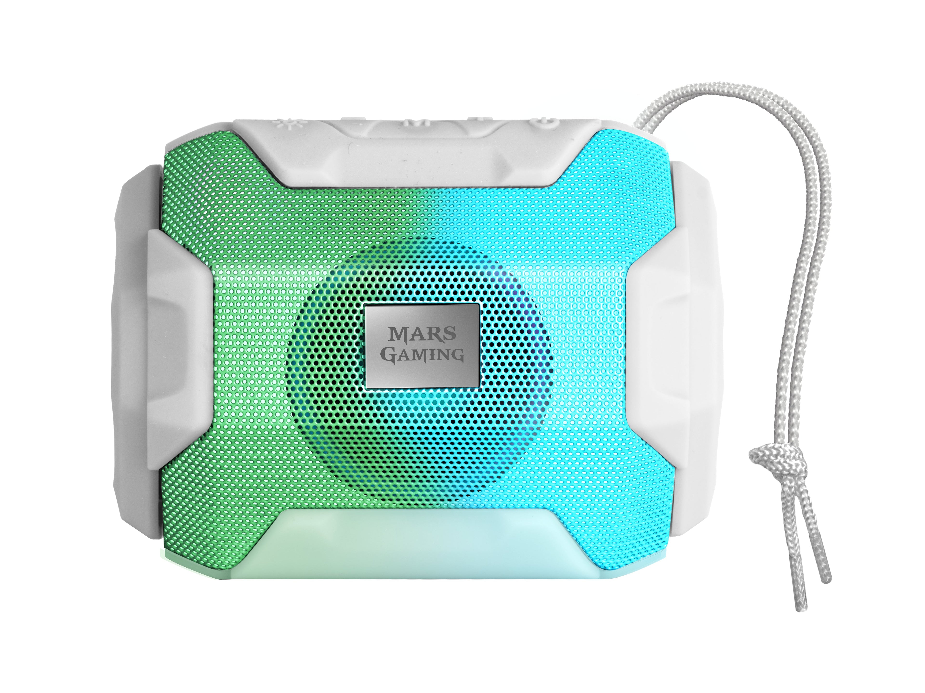 Enceintes Bluetooth Mars Gaming MSBAX RGB (Blanc)