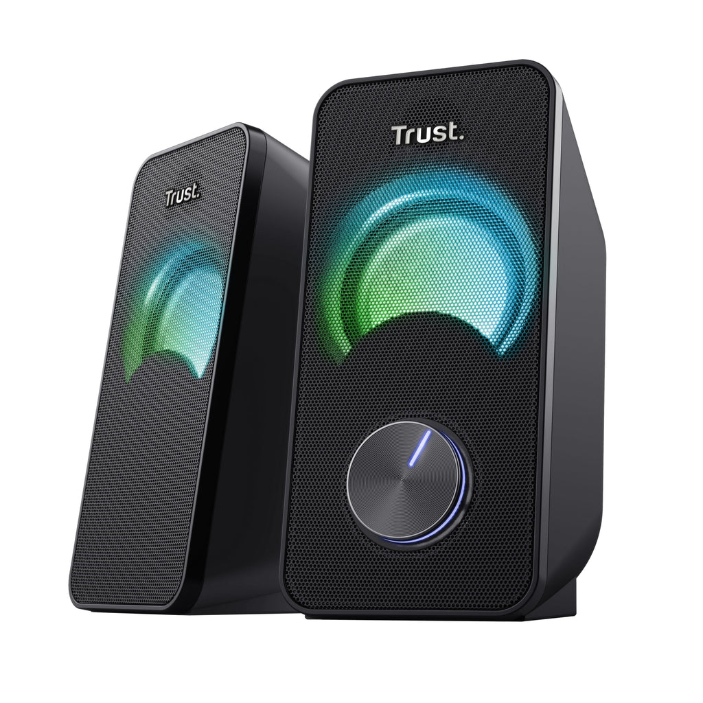 Enceintes Trust Arys Compact RGB USB (Noir)