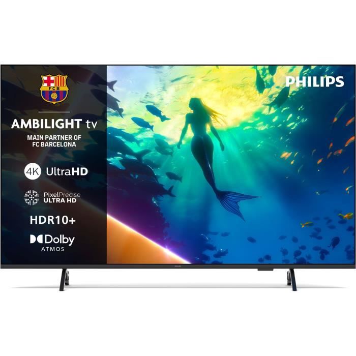 Philips 65PUS8000 Ambilight (inclus 1 an Disney+) - TV LED 65 (164 cm) - 4K UHD - HDR10+ - Smart TV - 3xHDMI