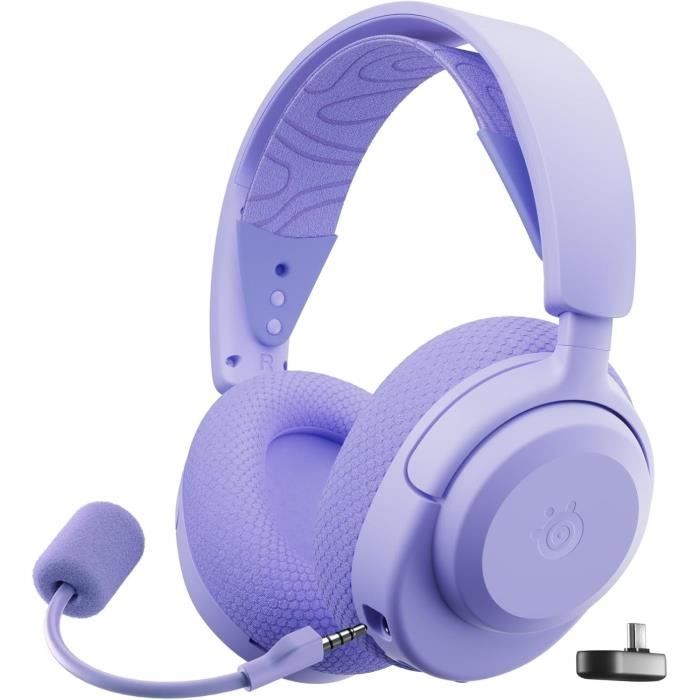 Casque gaming sans fil - STEELSERIES - Arctis Nova 3XW - Autonomie 40h - Connexion 2,4 GHz - Bluetooth