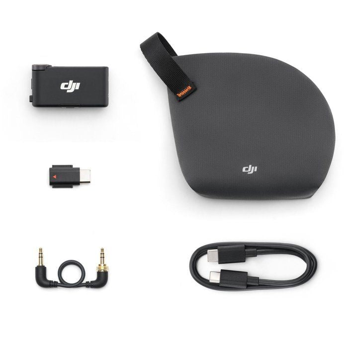 Récepteur micro sans fil - DJI - Mic 3 - Récepteur (RX) - Ecran tactile AMOLED de 1,1 pouce