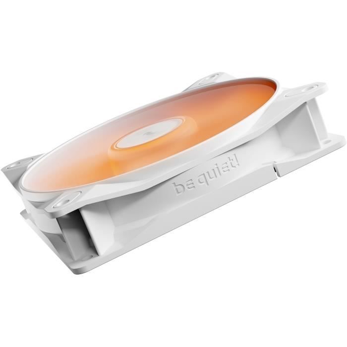BE QUIET! - Light Wings LX - Ventilateur Boîtier - BL122 - 120 mm - PWM Triple - White - Pack