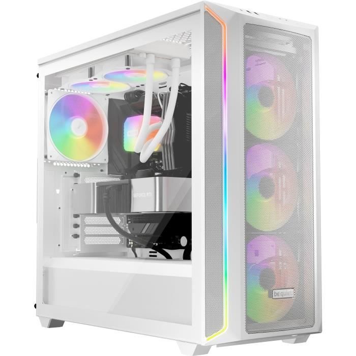 BE QUIET! - Light Wings LX - Ventilateur Boîtier - BL122 - 120 mm - PWM Triple - White - Pack