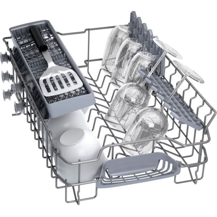 Lave-vaisselle tout encastrable BOSCH SPV2HKX42E SER2 - 10 couverts - L45cm - 46 dB - 5 programmes