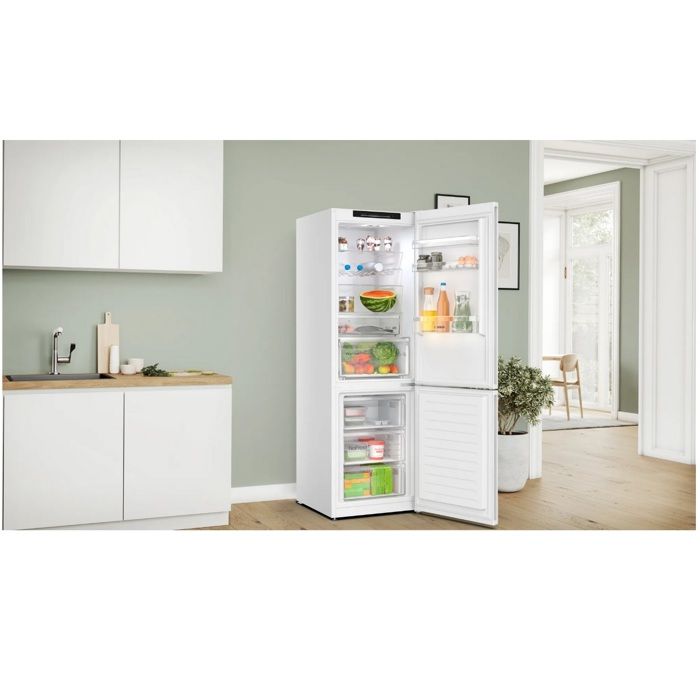 Bosch Réfrigérateur combiné 60cm 321cm nofrost - KGN362WDF