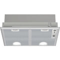 Groupe filtrant 650 m3/H - BOSCH DHL555BL - 50 cm - Classe C  79.8 kWh/an - Evacuation ou recyclage avec filtre a charbon DH - Métal