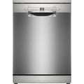 Lave-vaisselle pose libre BOSCH SMS2HVI02E SER2 - 14 couverts - Induction - L60cm - 46 dB - tiroir a couverts - Acier brossé