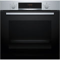 Four intégrable Ecoclean - BOSCH SER4 - HBA534BS3F - Inox - 71 L  - Classe énergie A+ - 59,5 x 59,4 x 54,8 cm