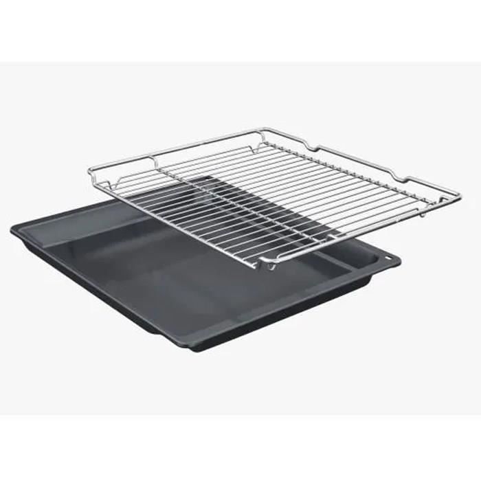 Four ecoclean - BOSCH SER4 - HQA534BB3F - Noir - 8 modes de cuisson - 59,5 x 59,4 x 54,8 cm