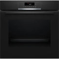 Four pyrolyse Softclose - BOSCH  SER4 - HQG572BB3F - Noir - 8 modes de cuisson - 59,5 x 59,4 x 54,8 cm