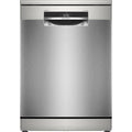 Lave-vaisselle pose libre BOSCH SMS6ZCI11F SER6 - 14 couverts - Induction - L60cm - 40 dB - Classe B - tiroir a couverts - Acier