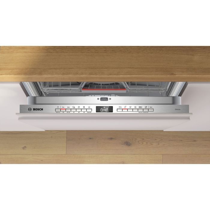 Lave-vaisselle tout encastrable BOSCH SMV4HVX14E SER4 - 14 couverts - 46 dB - Classe C - tiroir a couverts - 6 programmes