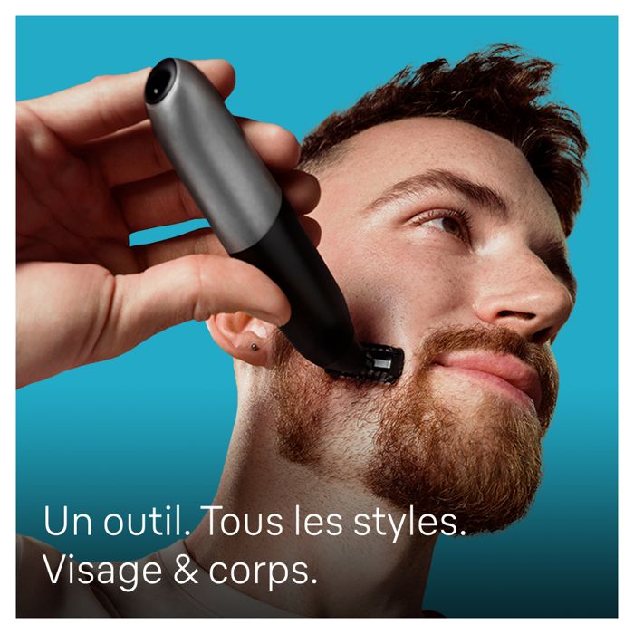 Braun - Tondeuse a Barbe Series X XT5100 -  Avec Rasoir Pour Le Corps Et Le Visage