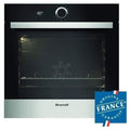 Four électrique encastrable - Pyrolyse - Chaleur tournante pulsée - BRANDT BXP5560X - Inox - 73 L - Classe A+