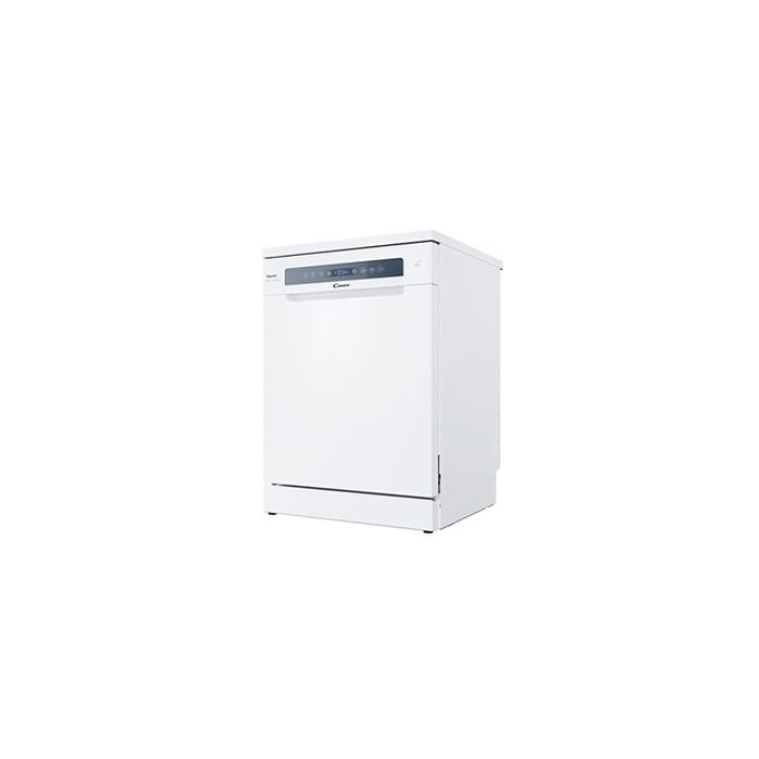 Lave-vaisselle pose libre CANDY CF6C4F0W - 16 couverts - 44dB  - Maxi Cuve - Connecté - Blanc