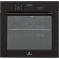 Four encastrable nettoyage catalyse - chaleur pulsée CONTINENTAL EDISON F80CBP Noir programmateur digital - 59,5 x 59,5 x 56,6 cm