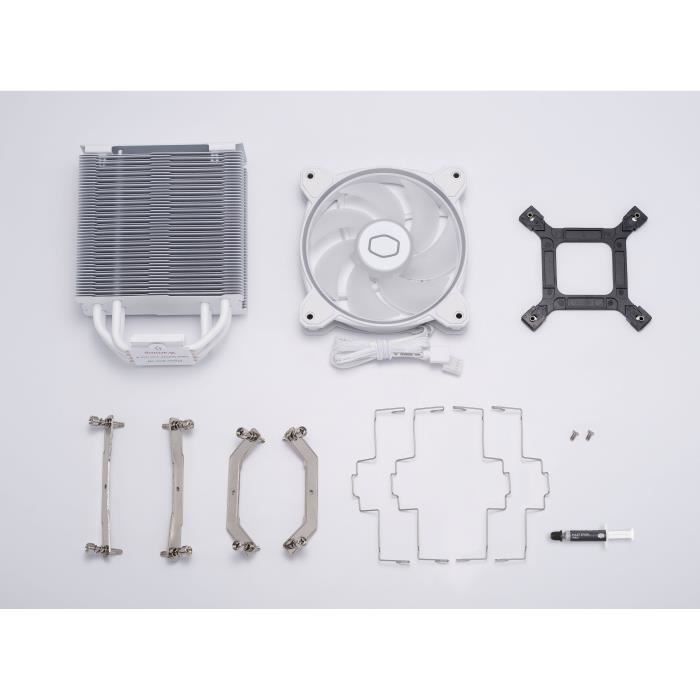 COOLER MASTER - Hyper 212 Halo White ARGB - Ventirad - TDP 180w - 120 mm