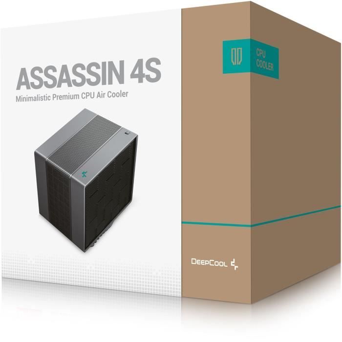 Ventirad CPU - DEEPCOOL Assassin 4S - Ventilateur 1x 120 mm + 1x 140 mm - Noir