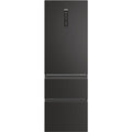 Réfrigérateur Combiné - HAIER - 3D 60 Series 5 HTW5618ENPT - Classe E - 360 L - 185 x 59,5 x 66,7 cm - Noir