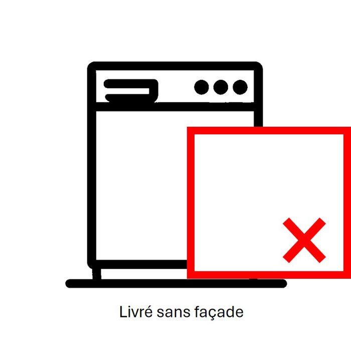 Lave-vaisselle tout encastrable HOTPOINT HI5030W - 14 couverts - Induction - 43dB