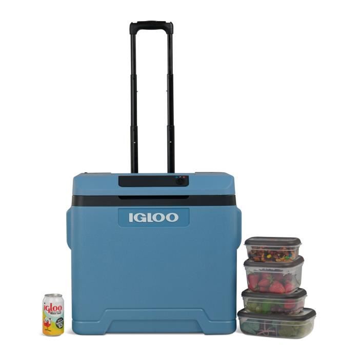 Glaciere électrique - IGLOO - IE42 - 12 V - 230 V - Modern bleu - 42 L