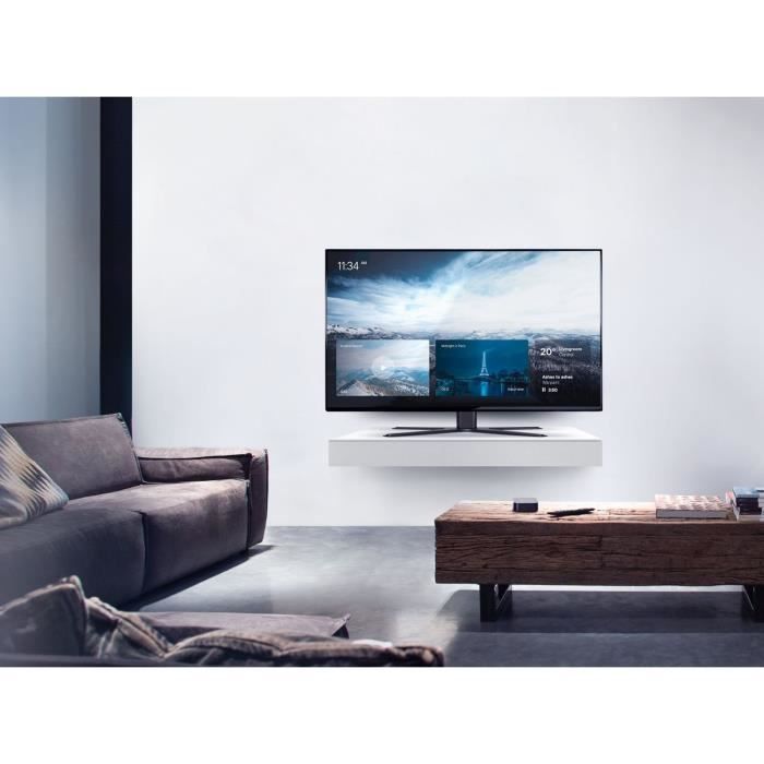 Pied TV - ONE FOR ALL - WM4471 - Inclinable 15° - Orientable 90° - Compatible 32-65 pouces