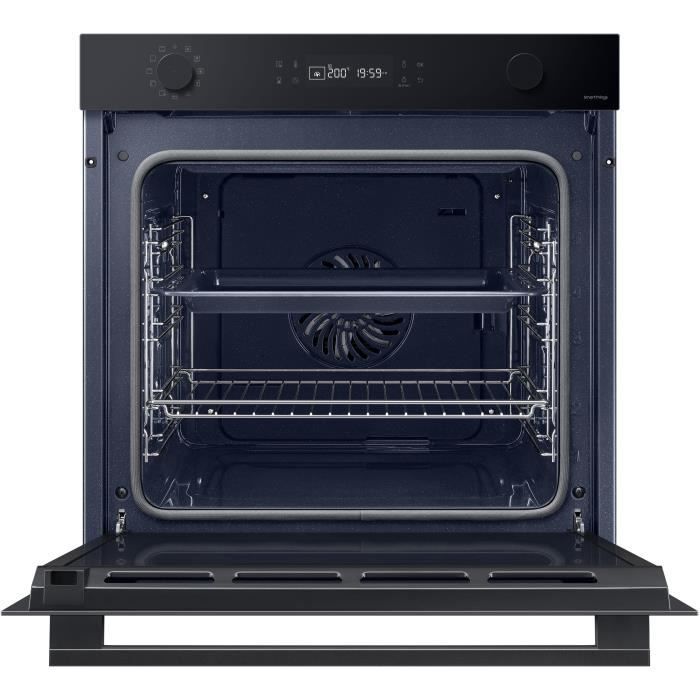 Four encastrable single fan multifonctions pyrolyse Samsung NV7B41307AK  Noir  59,5x59,6x57,0cm
