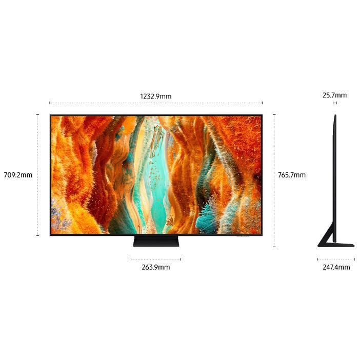 Samsung 55QN70F - TV NeoQLED MiniLED 55 (140 cm) - 4K UHD 3840x2160 - 144Hz - HDR10+ - Smart TV - Gaming Hub - 3xHDMI - WiFi