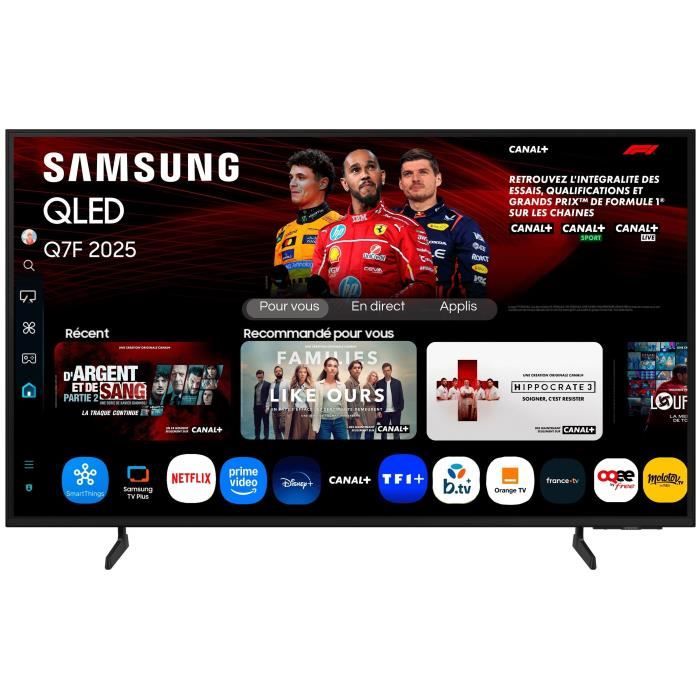 Samsung 50Q7F - TV QLED 50 (127 cm) - 4K UHD 3840x2160 - HDR10+ - Smart TV - Gaming Hub - 3xHDMI - WiFi