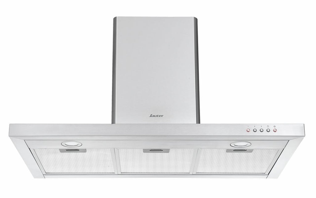 Hotte décorative murale - SAUTER - SHB1944IX - L90 cm - Inox