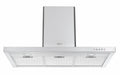 Hotte décorative murale - SAUTER - SHB1944IX - L90 cm - Inox