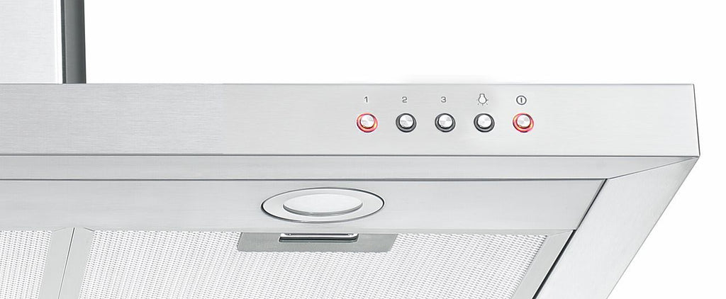 Hotte décorative murale - SAUTER - SHB1944IX - L90 cm - Inox