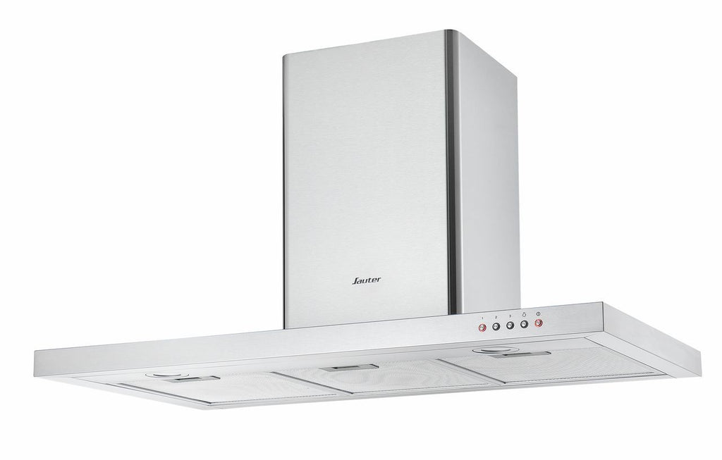 Hotte décorative murale - SAUTER - SHB1944IX - L90 cm - Inox