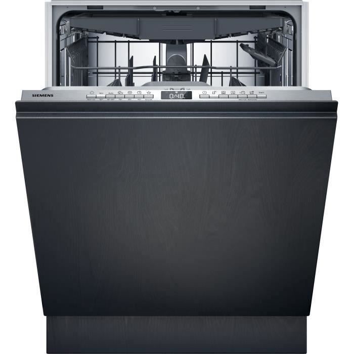 Lave-vaisselle tout encastrable SIEMENS SN63HX10VF iQ300 - 14 couverts - 46 dB - tiroir a couverts - 6 programmes