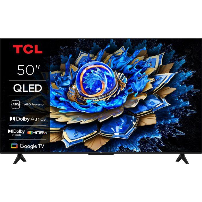 TCL 50T69C - TV QLED 50 (127 cm) - 4K UHD 3840x2160 - HDR10+ - Android TV  - 3xHDMI 2.1 - WiFi