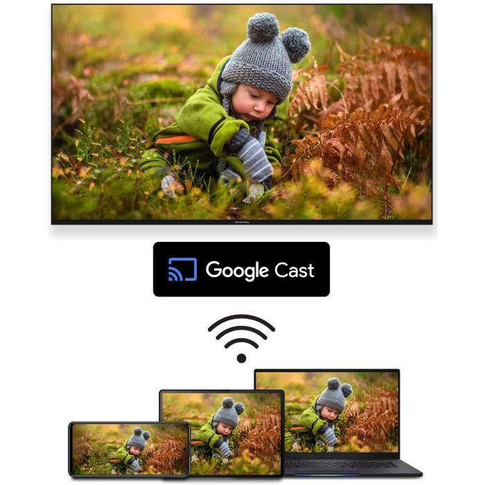 Thomson 85QG7S14 - TV QLED 85 (215 cm) - 4K 3840x2160 - 144Hz - HDR 10 - Google TV - 2xHDMI 2.1 + 2xHDMI 2.0