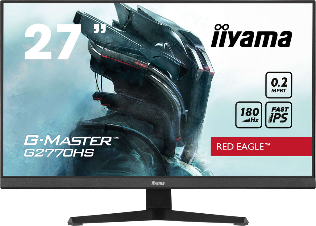 Ecran 27" Iiyama G-Master Red Eagle G2770HS-B1 Full HD 180Hz (Noir)