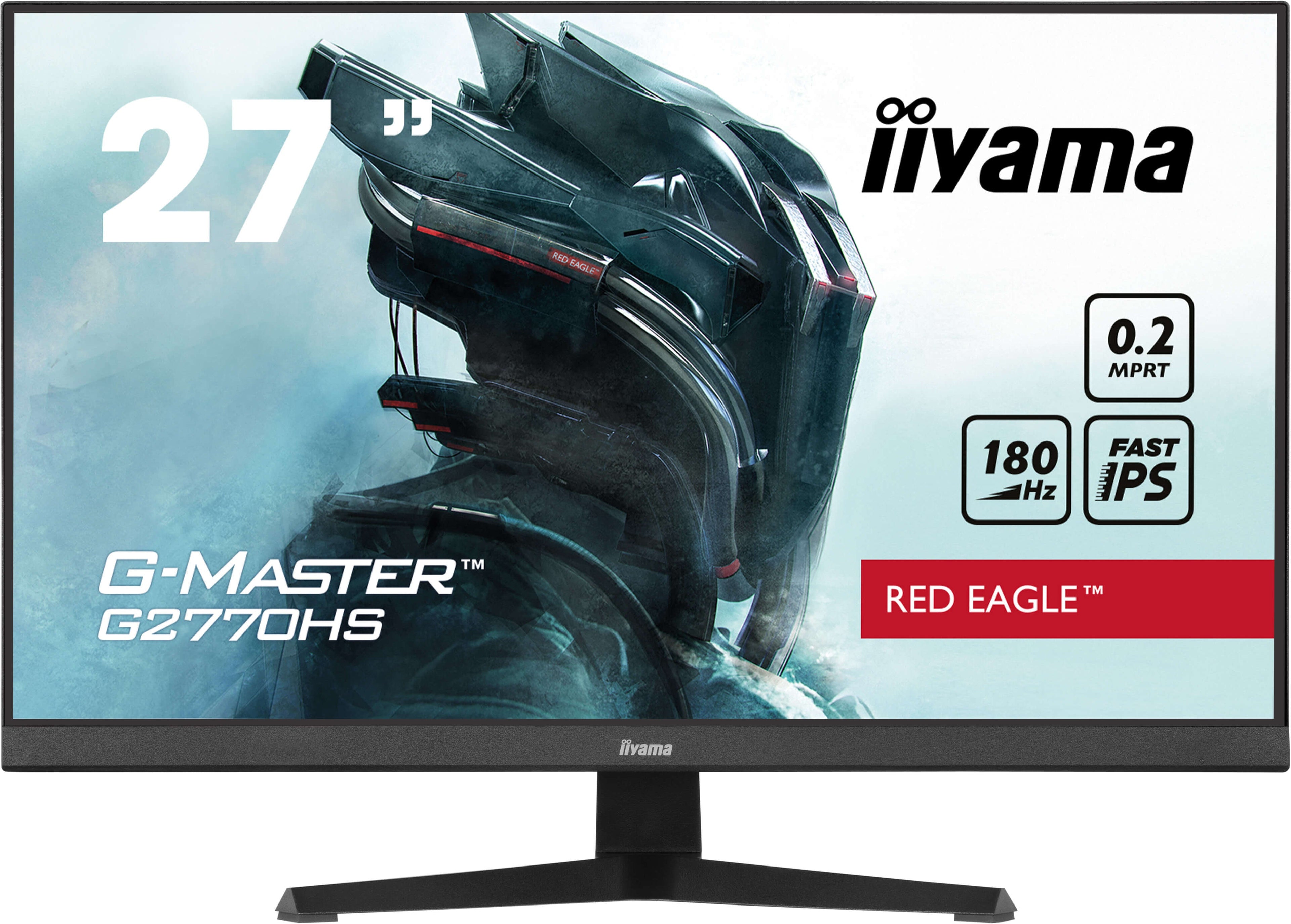 Ecran 27" Iiyama G-Master Red Eagle G2770HS-B1 Full HD 180Hz (Noir)