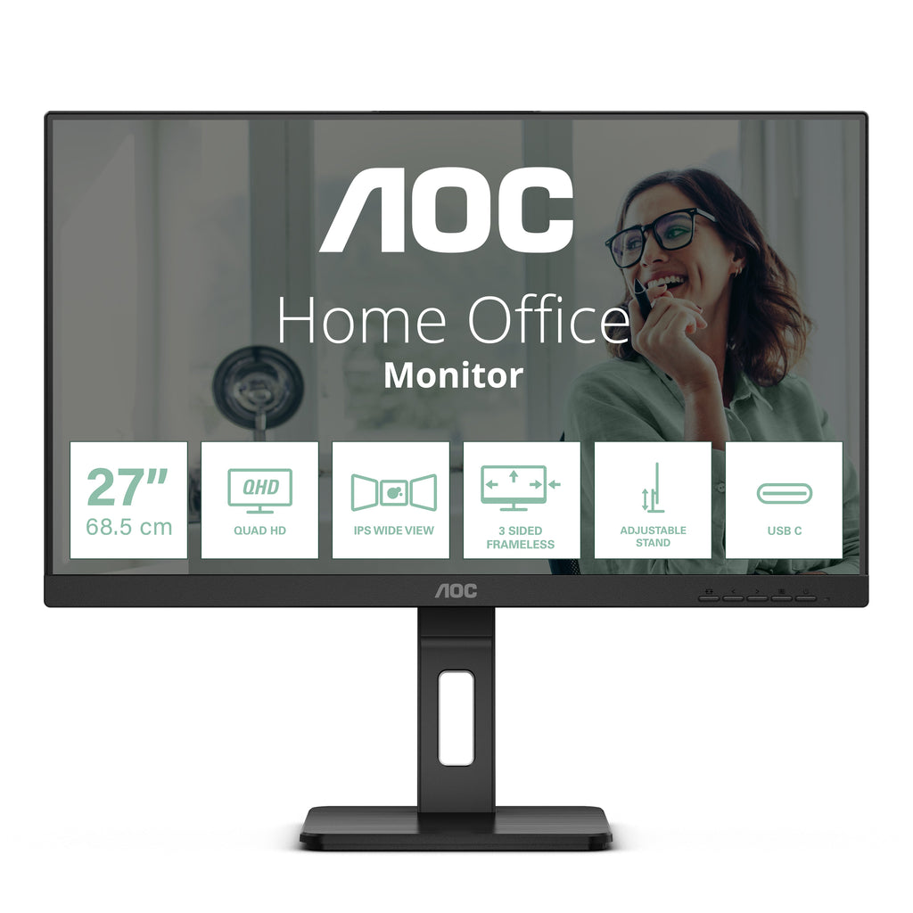 Ecran 27" AOC P3 Q27P3CV Quad HD 100Hz (Noir)